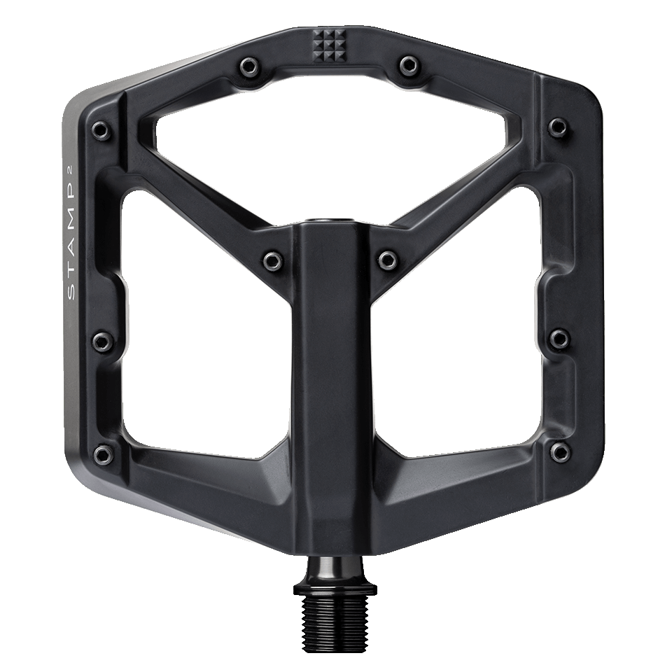 Stamp 2 Large Alloy Flat Pedals | Crankbrothers UK