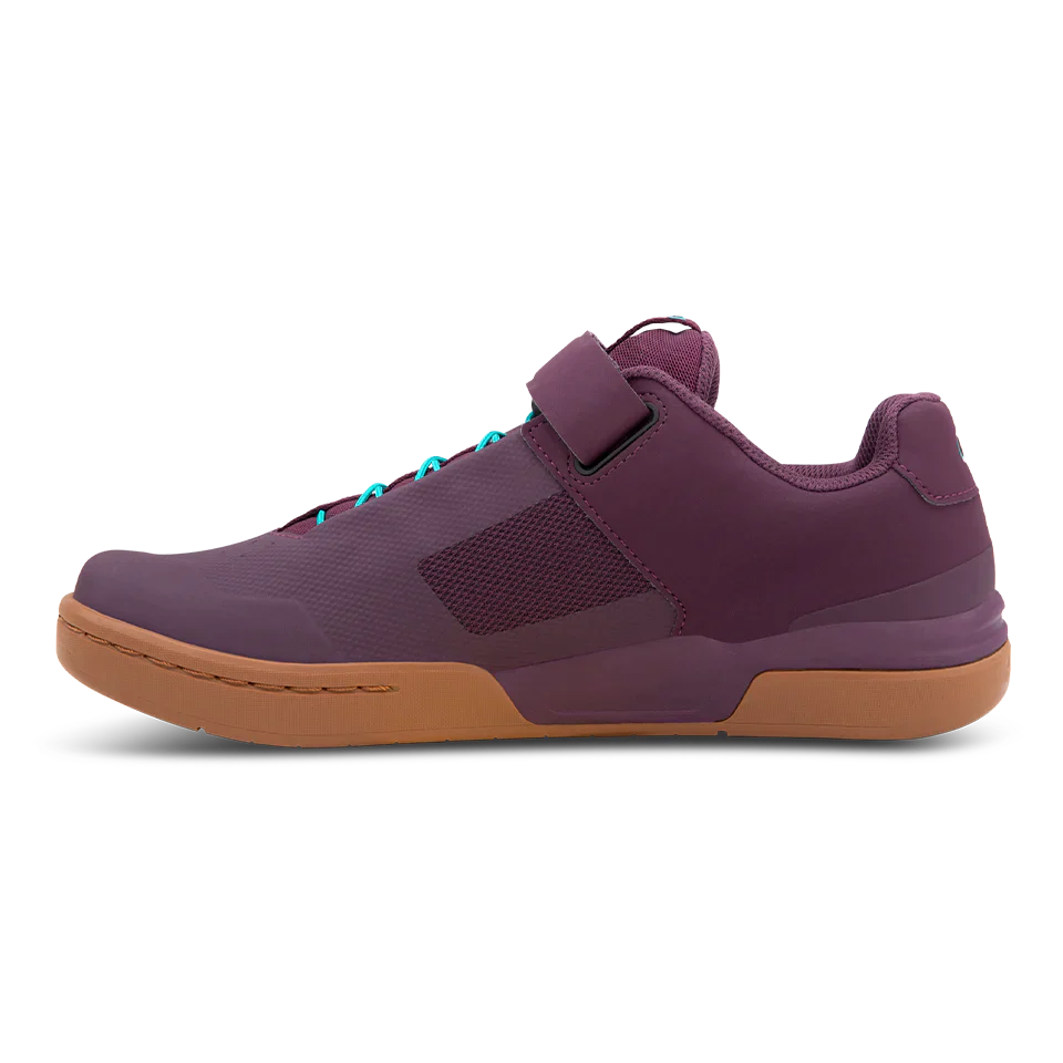 Stamp Speed Lace Flat Shoes - Purple/Gum