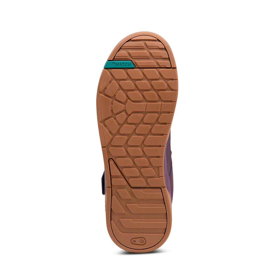 Stamp Speed Lace Flat Shoes - Purple/Gum