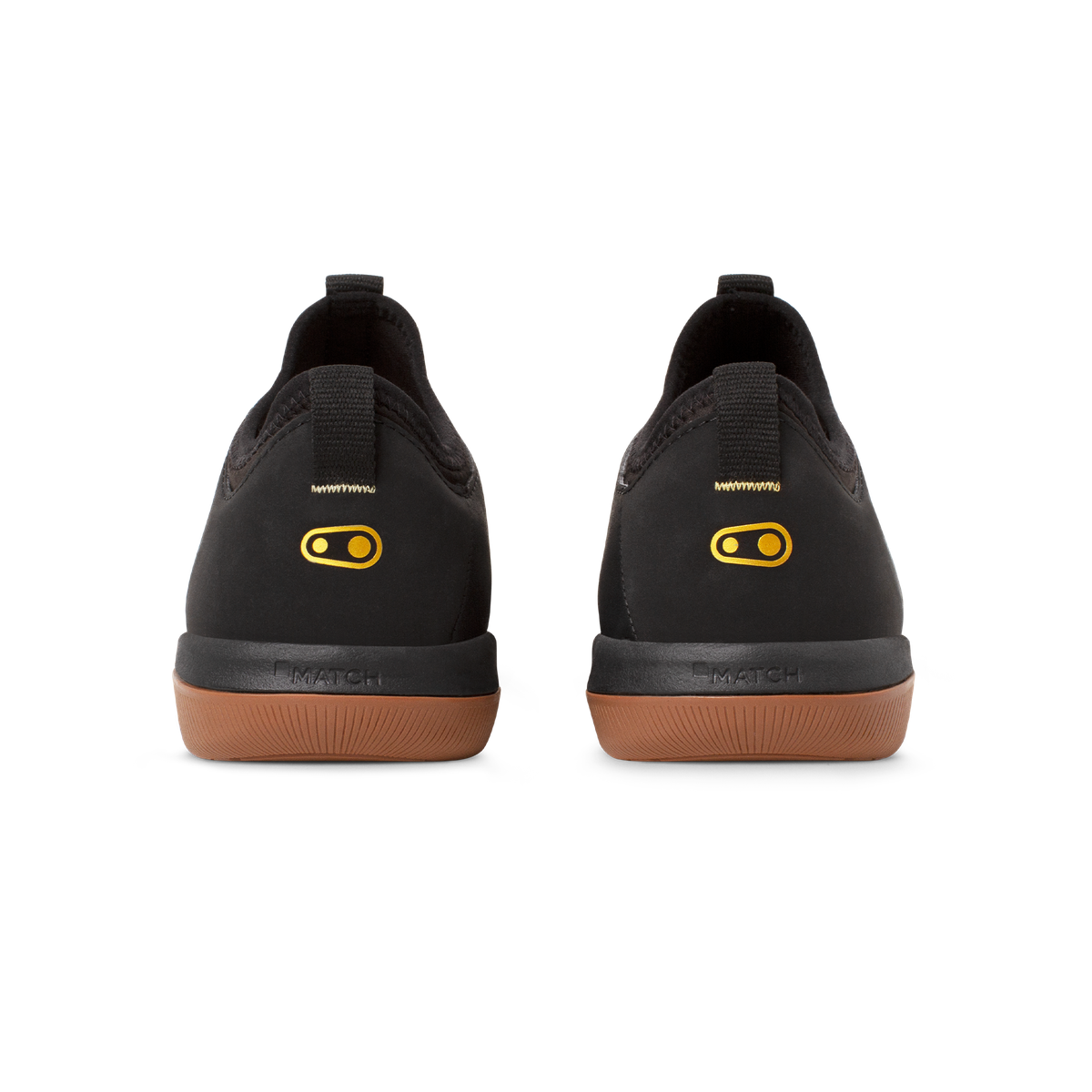 Stamp Street Fabio Flat Shoes - Black/Gum