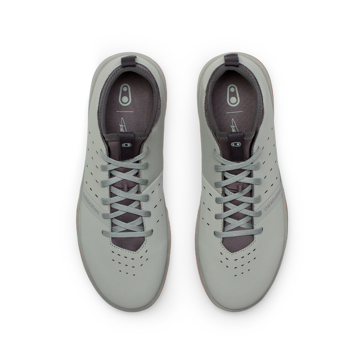 Stamp Street Fabio Flat Shoes - Sage/Gum