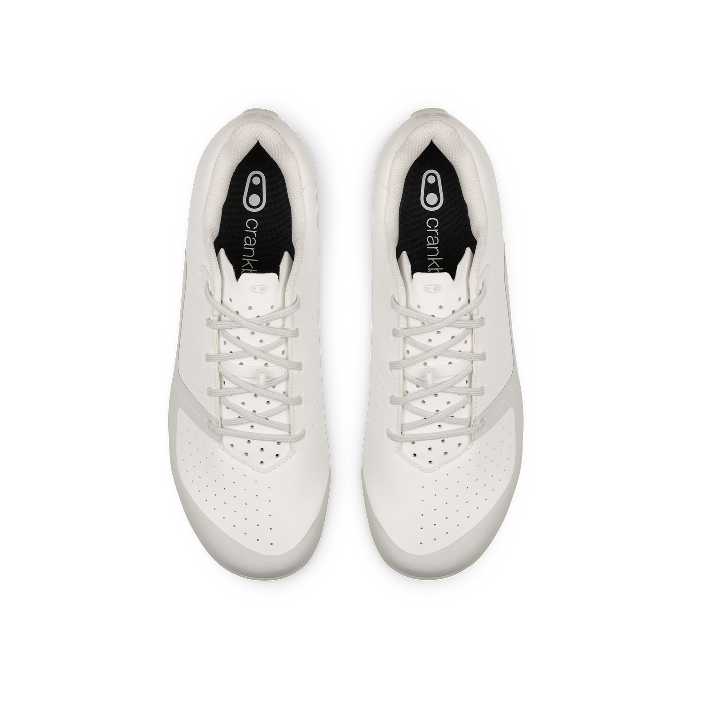 Candy Lace Clip-In Shoes - White/Grey