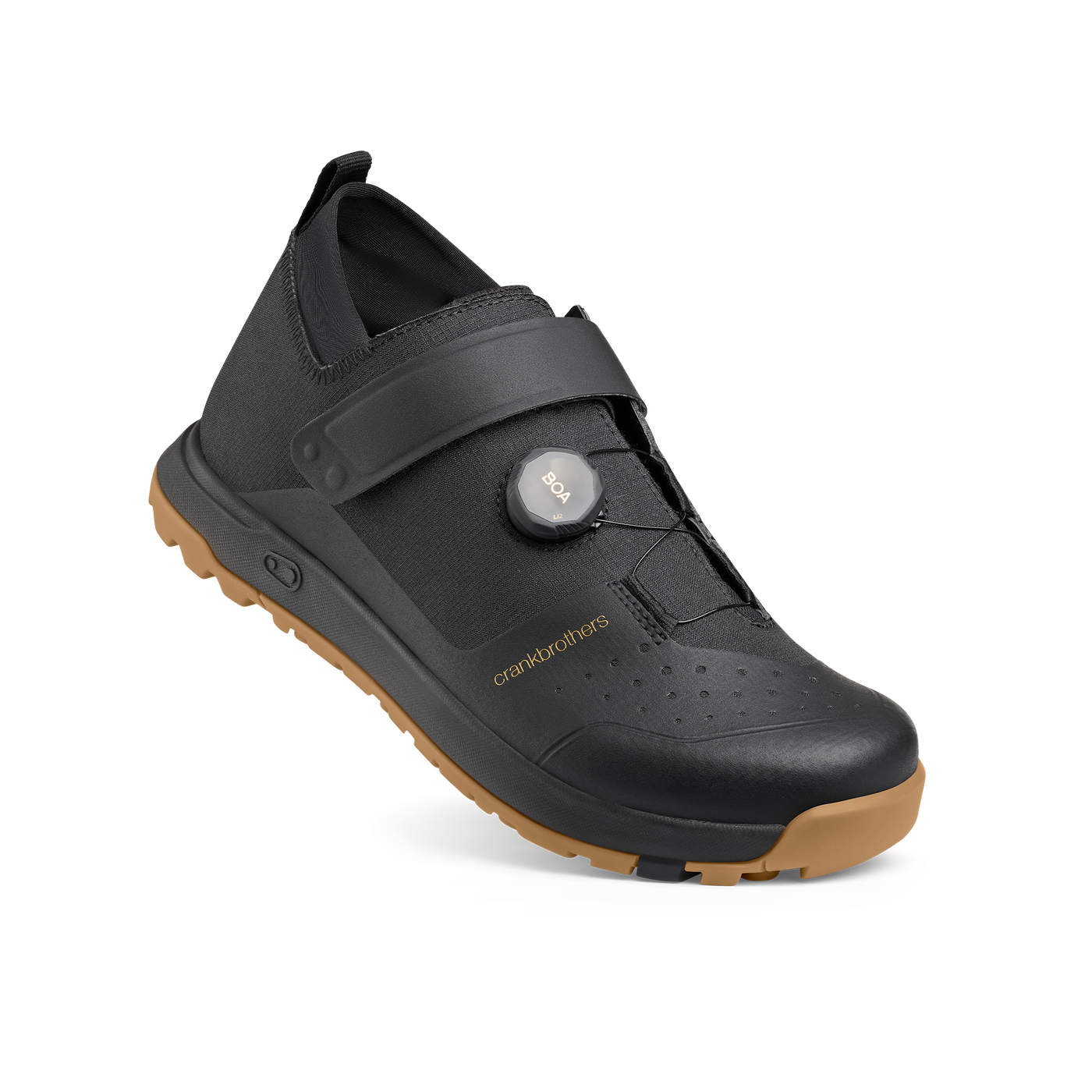 Mallet Trail BOA® Clip-In Shoes - Black/Gold