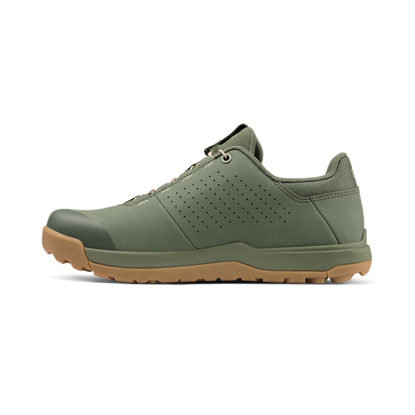 Mallet Trail Speed Lace Clip-In Shoes - Green/Gum