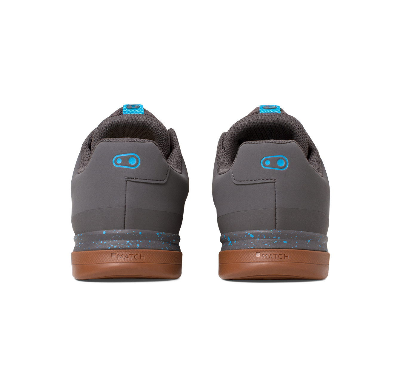 Mallet Lace Clip-In Shoes - Grey/Blue Splatter