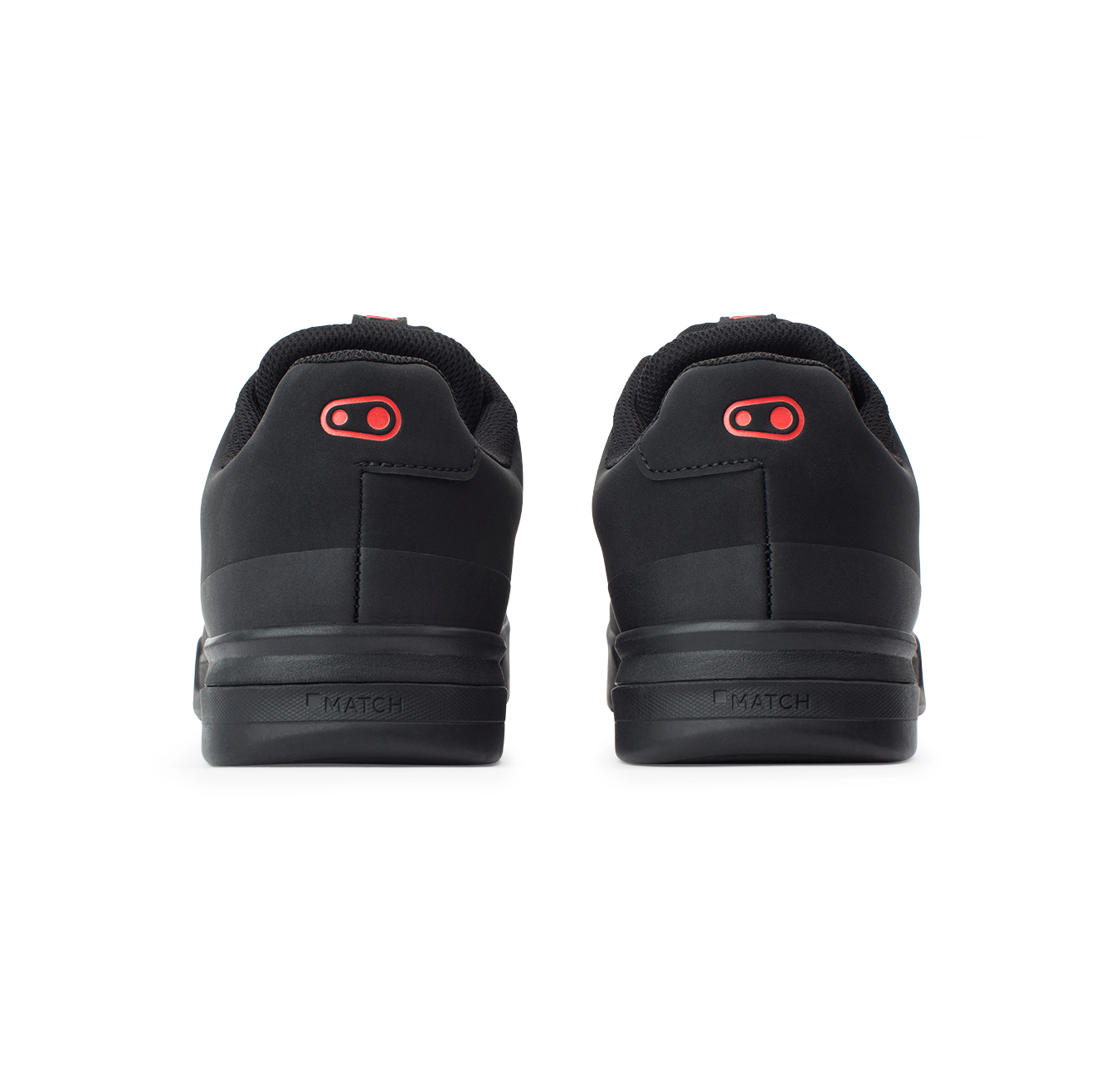 Mallet Lace Clip-In Shoes - Black/Red