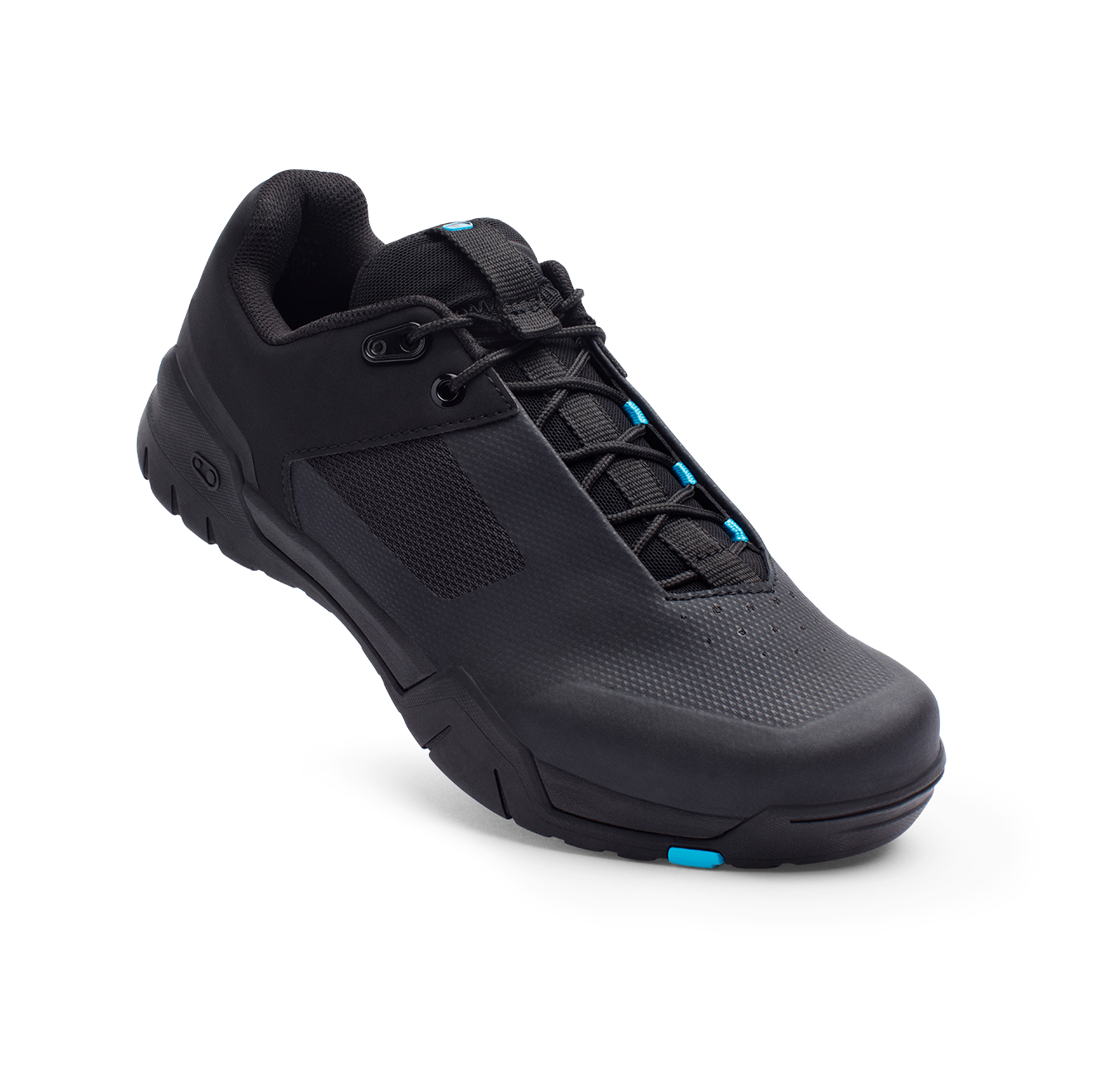 Mallet Enduro Lace Clip-In Shoes - Black/Blue