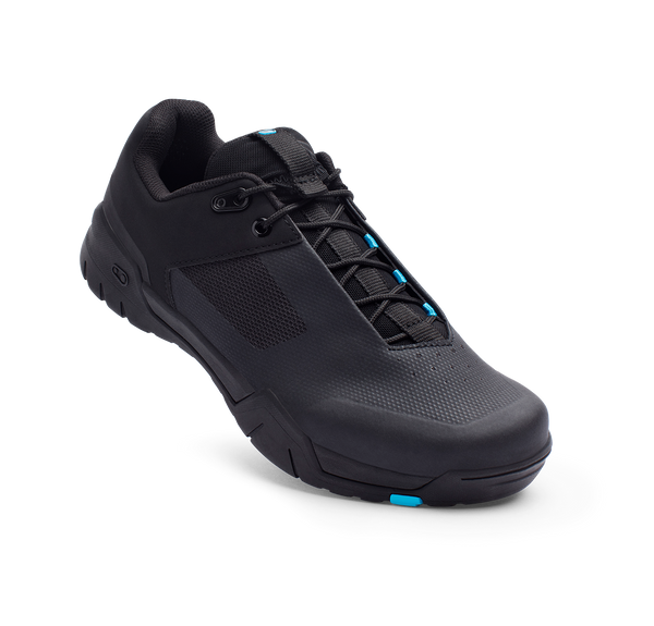 Mallet Enduro Lace Clip-In Shoes - Black/Blue