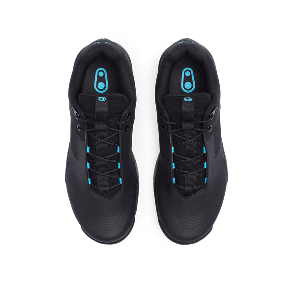 Mallet Enduro Lace Clip-In Shoes - Black/Blue