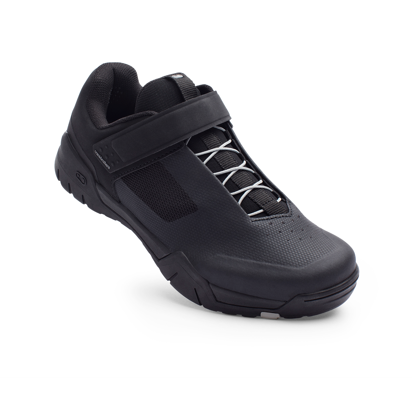Mallet Enduro Speed Lace Clip-In Shoes - Black/Silver