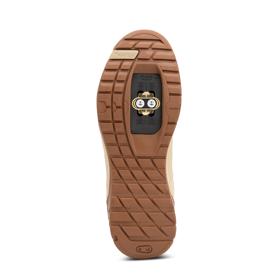 Mallet Enduro Lace Clip-In Shoes - Sand/Gum