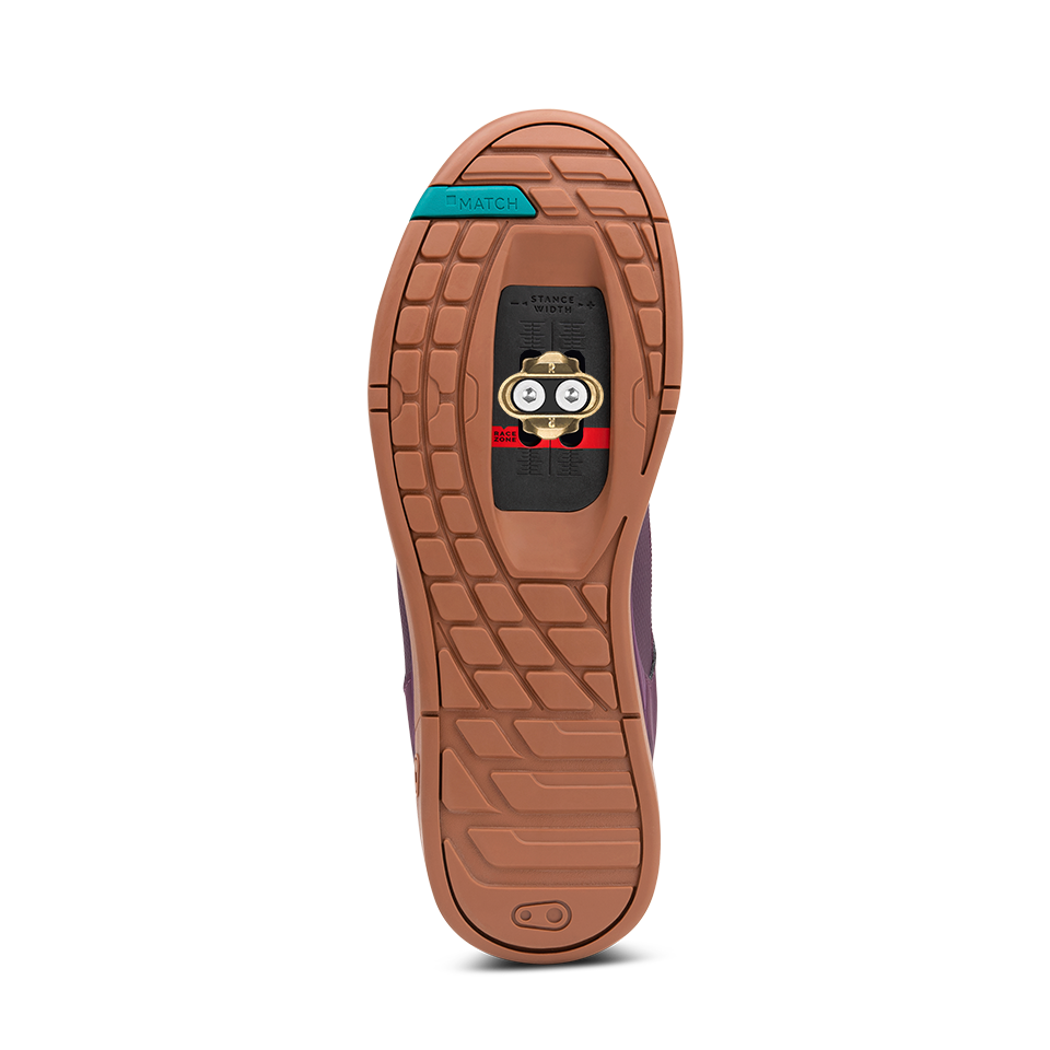 Mallet Lace Clip-In Shoes - Purple/Gum