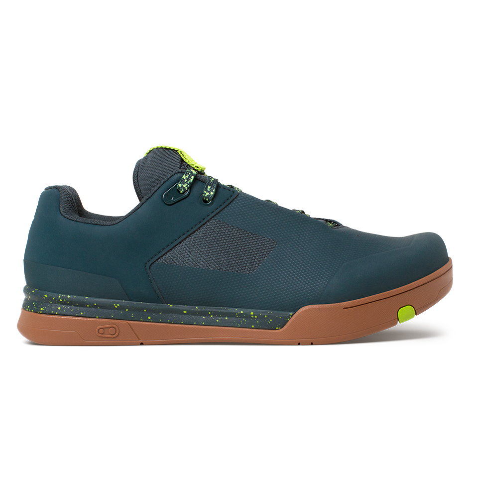 Mallet Lace Clip-In Shoes - Petrol/Lime Splatter