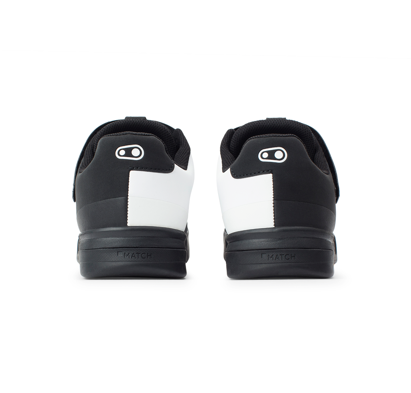 Mallet Speed Lace Clip-In Shoes - Black/White