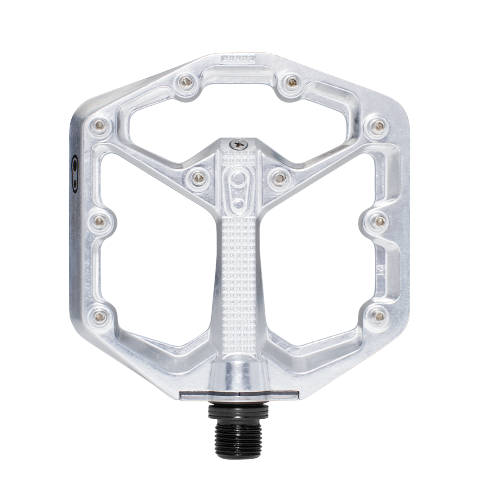 Stamp 7 Small Alloy Flat Pedals - Silver Edition | Crankbrothers UK