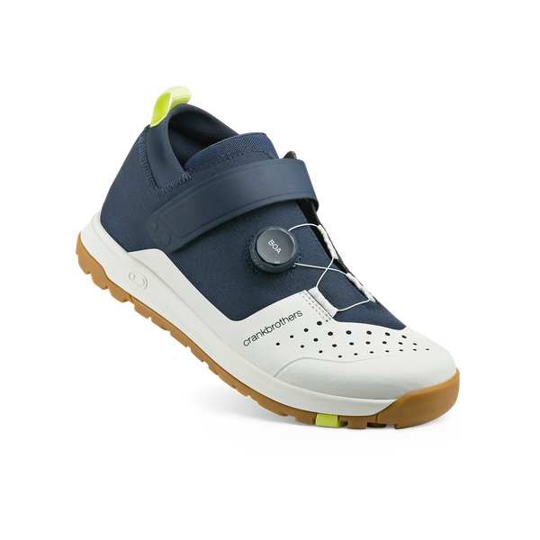 Stamp Trail BOA® Flat Shoes - Navy/Grey