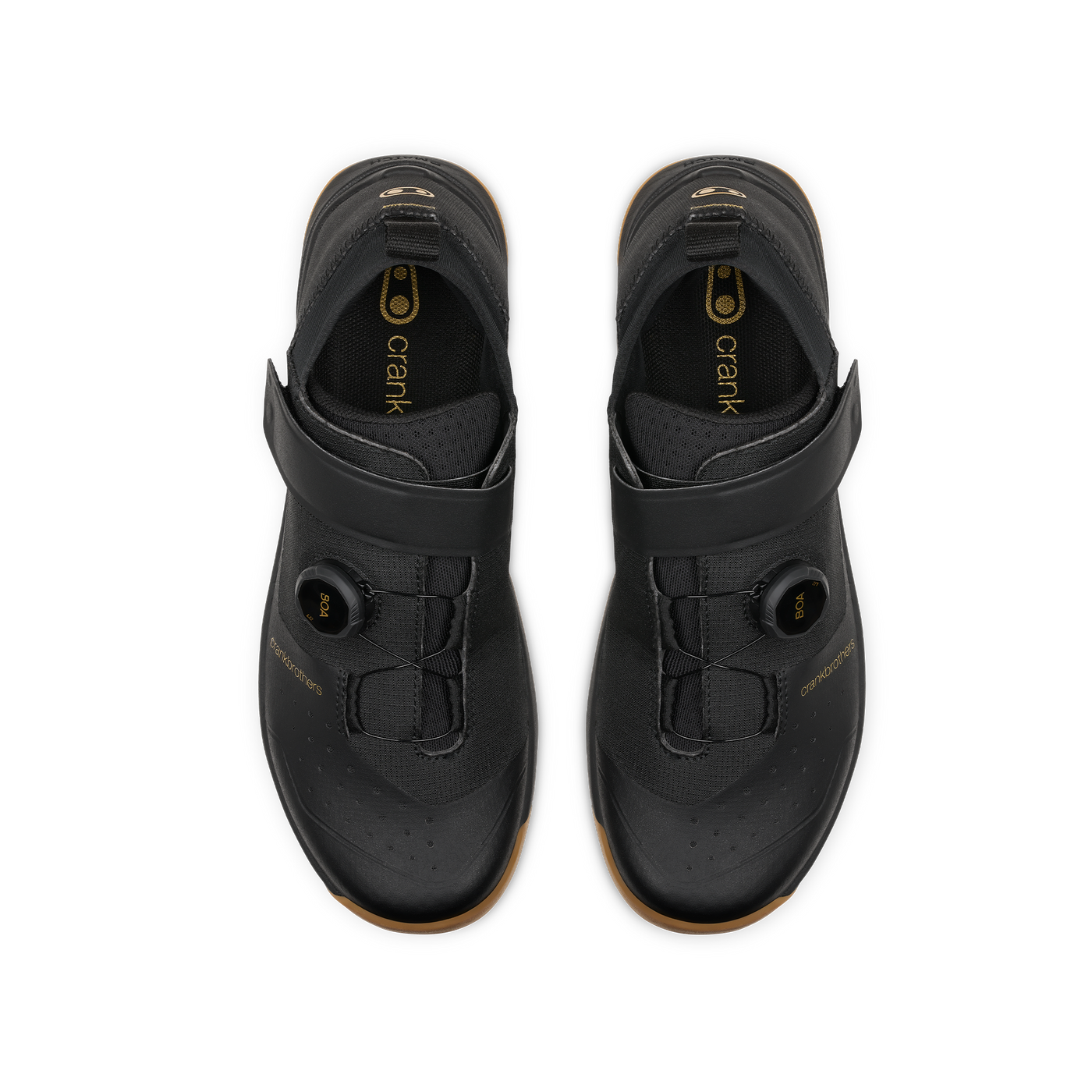 Stamp Trail BOA® Flat Shoes - Black/Gold