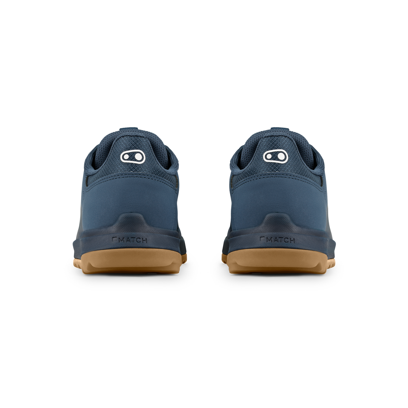 Stamp Trail Lace Flat Shoes - Navy/Gum