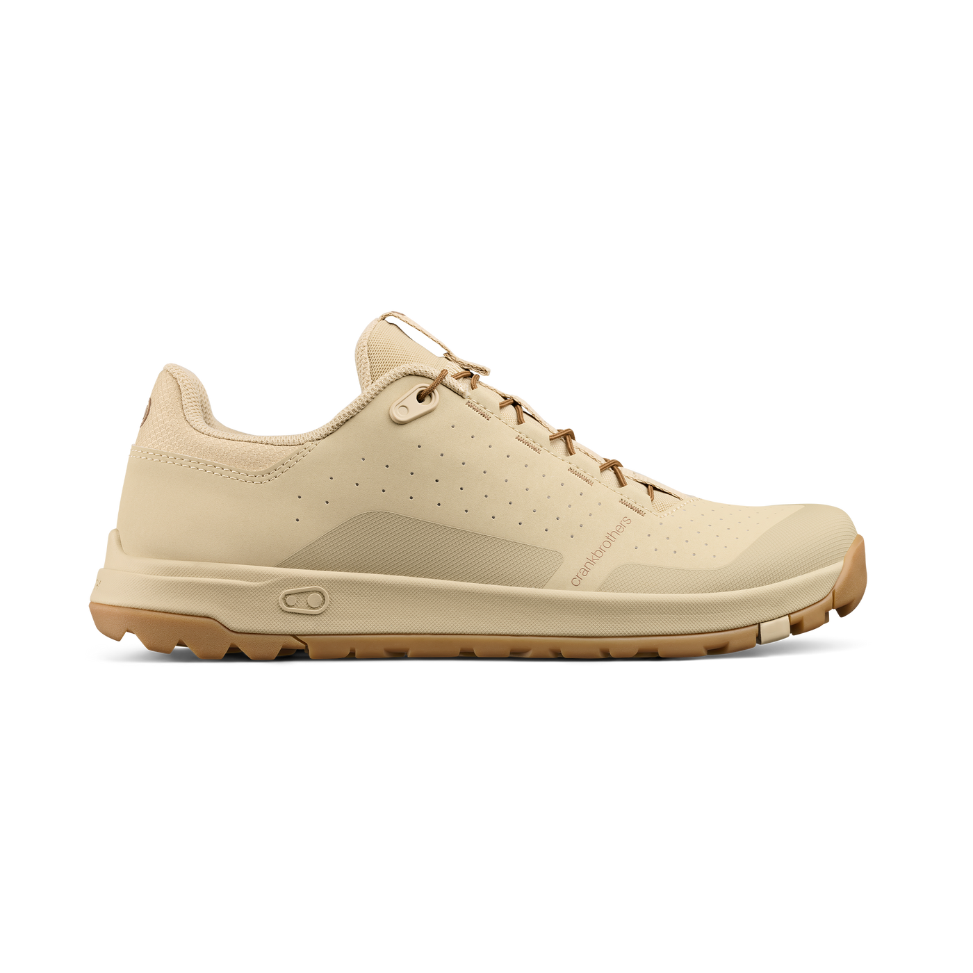 Stamp Trail Speed Lace Flat Shoes - Sand/Gum