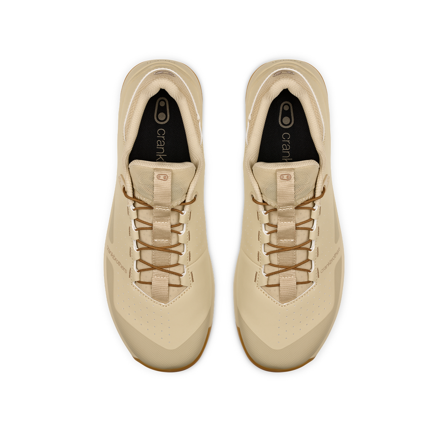 Stamp Trail Speed Lace Flat Shoes - Sand/Gum