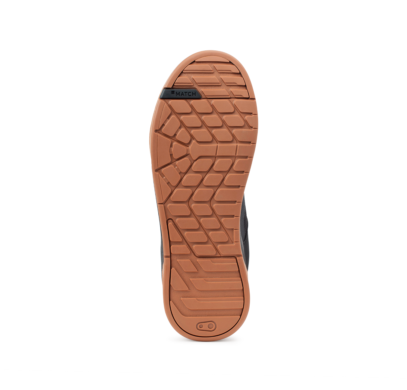 Stamp Lace Flat Shoes - Black/Gum