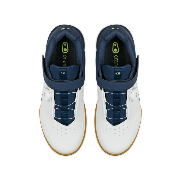 Stamp BOA® Flat Shoes - Navy/Grey