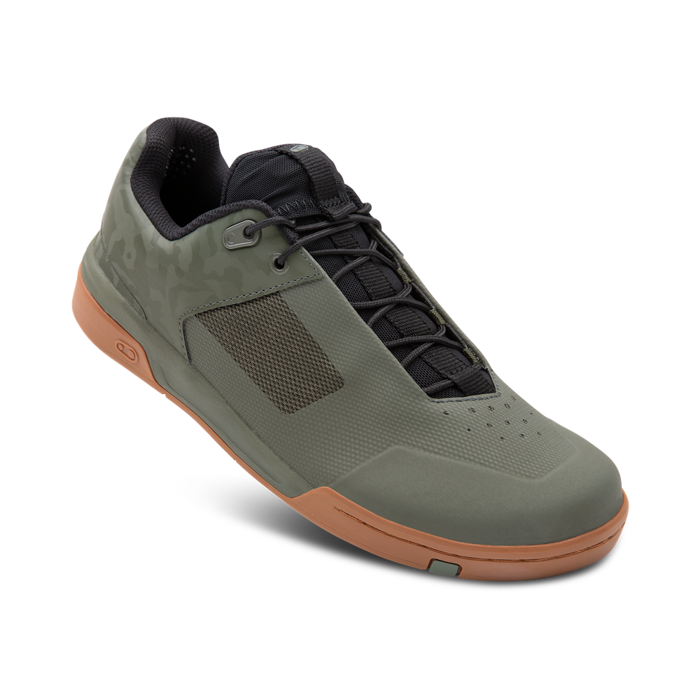 Stamp Lace Flat Shoes - Camo/Gum