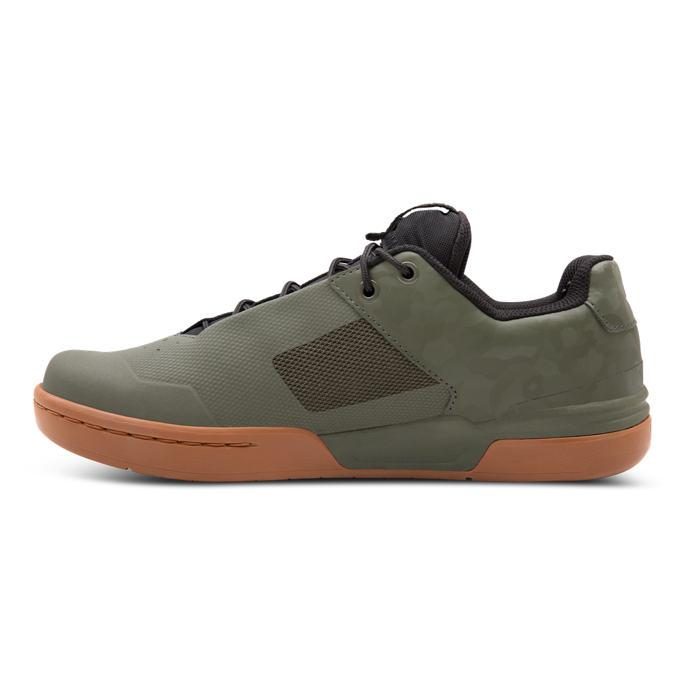 Stamp Lace Flat Shoes - Camo/Gum