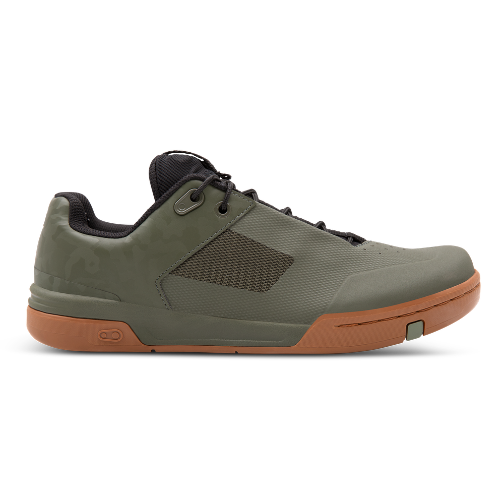 Stamp Lace Flat Shoes - Camo/Gum