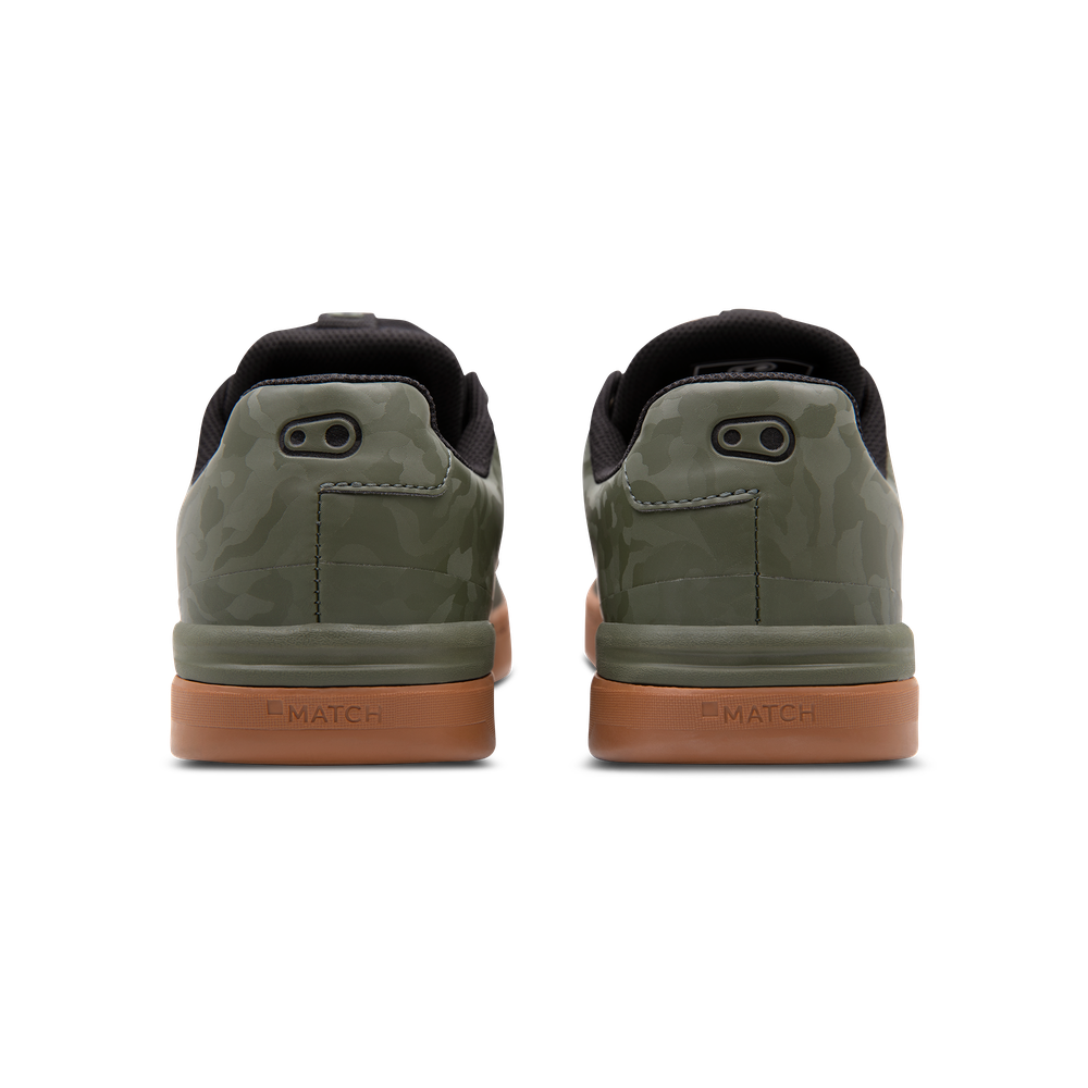 Stamp Lace Flat Shoes - Camo/Gum