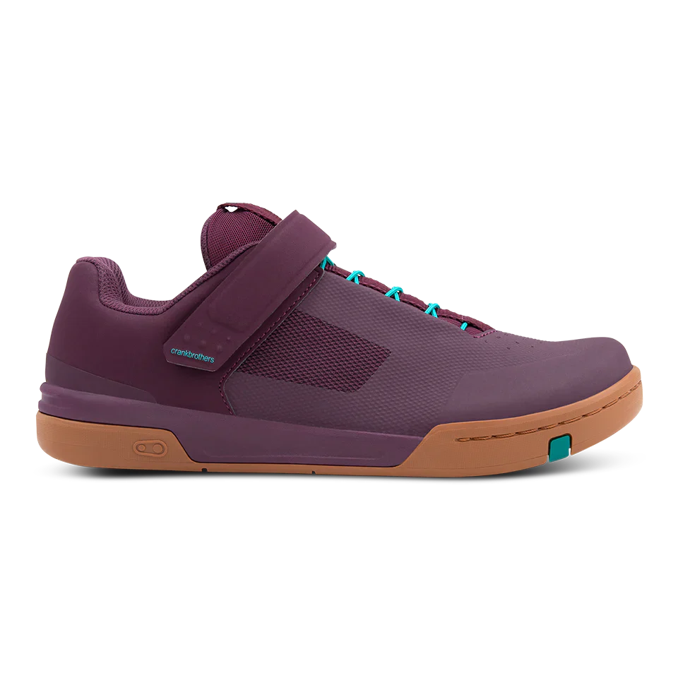 Stamp Speed Lace Flat Shoes - Purple/Gum